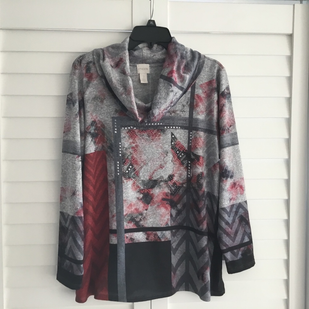 Chico’s Cowl Neck top